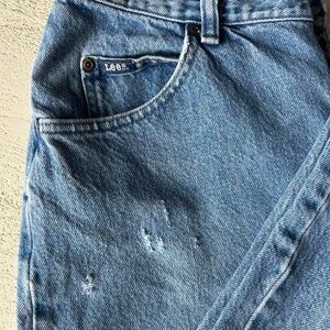 Vintage 80s Lee originals/  High-Rise Straight Leg MOM Jeans 🌟